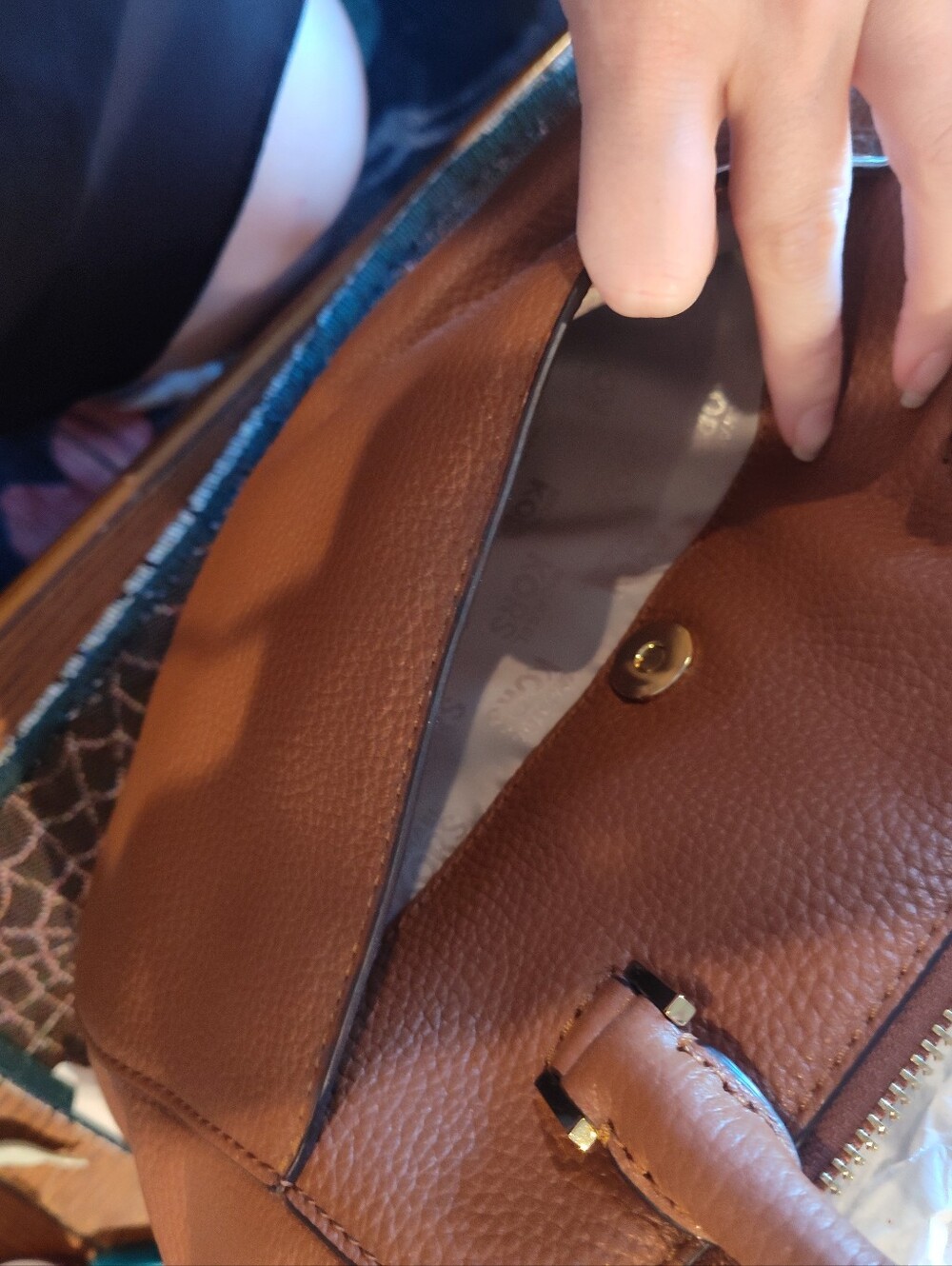 Michael Kors Riley Handbag - Picture 8 of 9